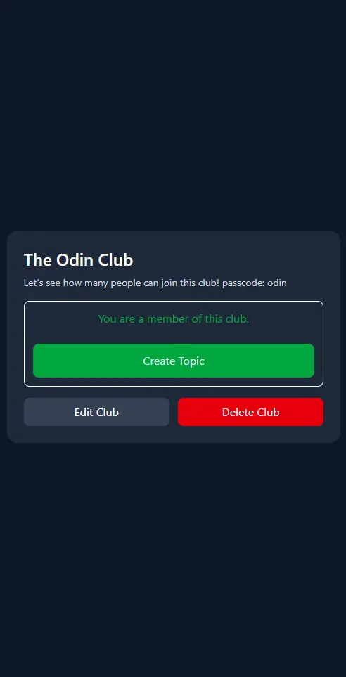 Members Only